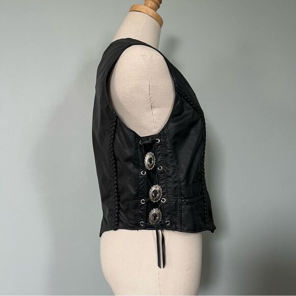 Vintage Walter Dyer Leather Vest - Picture 2 of 14